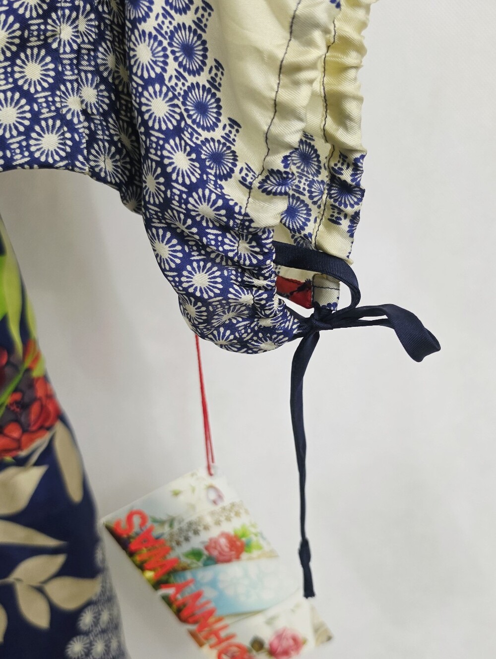 Johnny Was Silk Patchwork Boho Tunic Dress - Picture 5 of 6